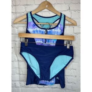 ZeroXposur Women’s Navy Blue Tankini Swim Set New with tags size xs